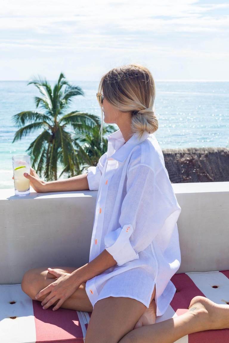 boyfriend shirt tulum boyfriend shirt tulum